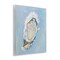 Stupell Industries Detailed Oyster on Blue Wall Plaque Art Design by Arlington Prints